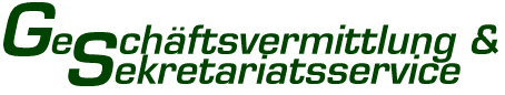 Geschftsvermittlung & Sekretariatsservice